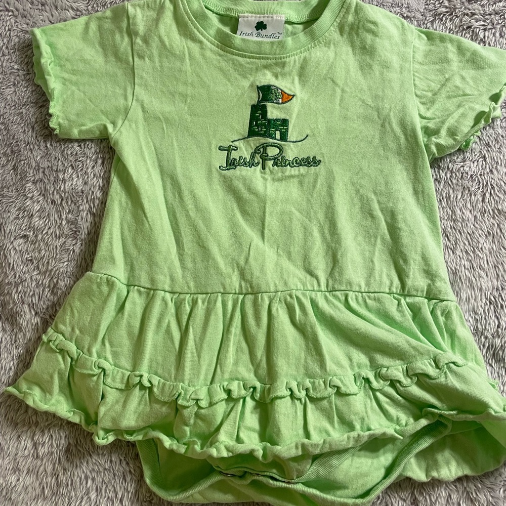 Irish Princess Onesie Dress